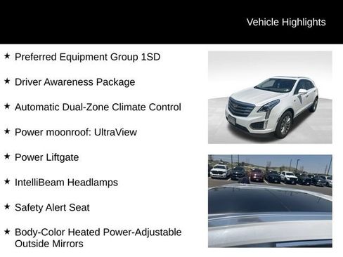 Used 2017 Cadillac XT5 Luxury w/ Driver Awareness Package AWD/4WD image 8