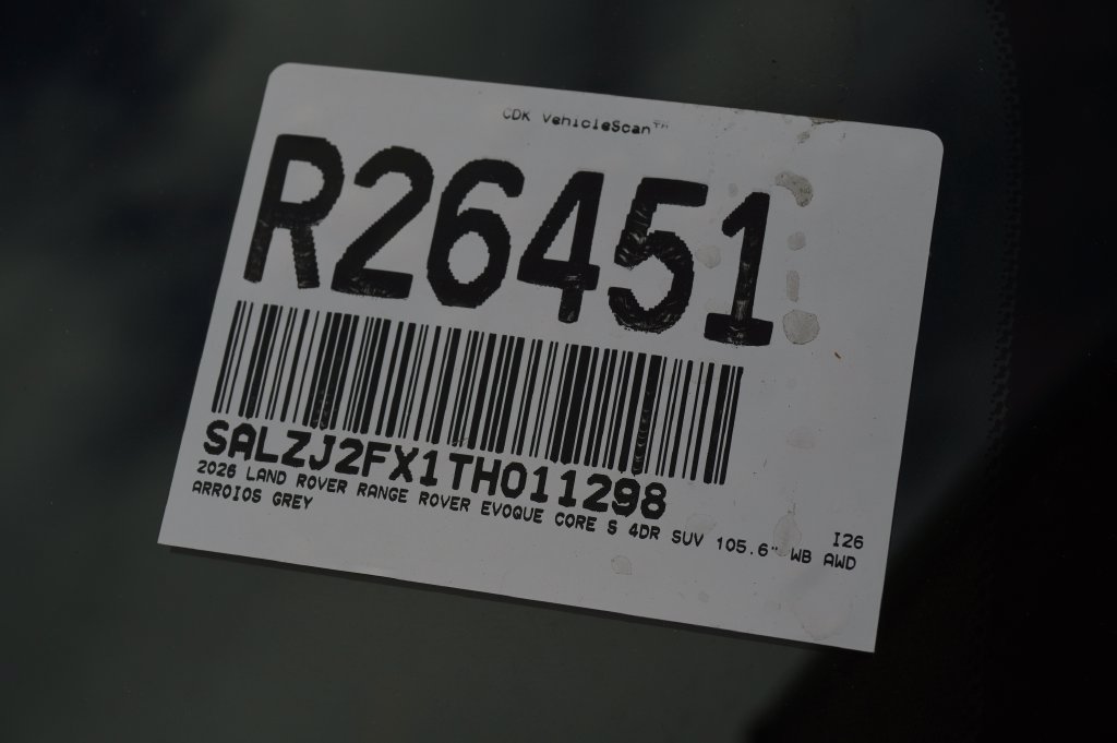New 2026 Land Rover Range Rover Evoque S AWD/4WD image 31