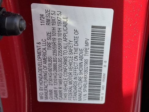 Certified 2025 Honda Odyssey Touring image 33