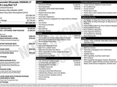 New 2026 Chevrolet Silverado 3500 LT w/ All Star Edition AWD/4WD image 26