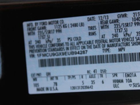 Used 2014 Ford Escape SE w/ Equipment Group 201A image 11