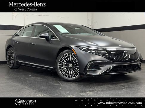 Used 2024 Mercedes-Benz EQS 450+ Sedan w/ AMG Line Exterior Package image 1