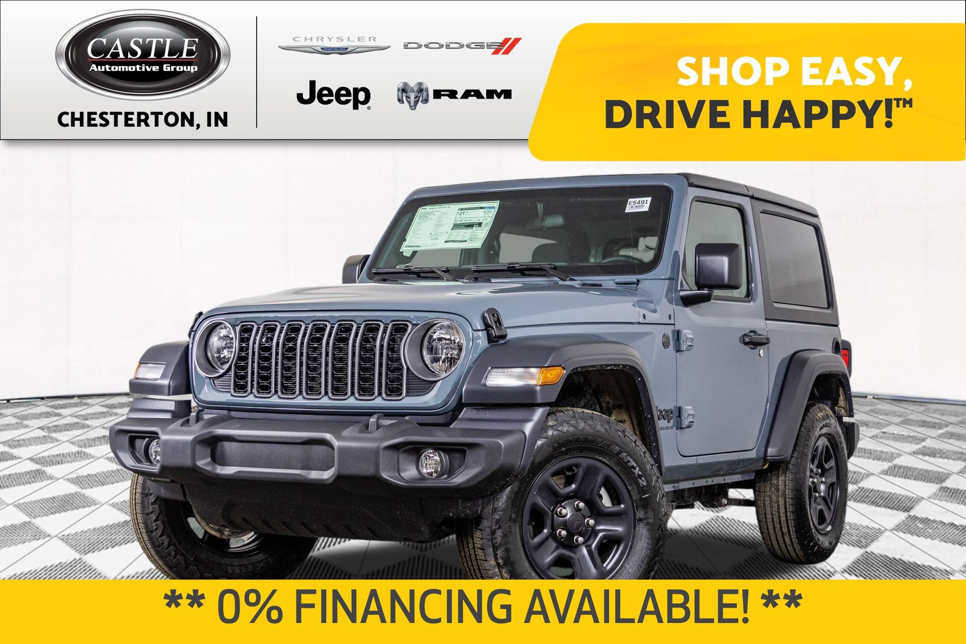 New 2026 Jeep Wrangler Sport AWD/4WD image 1