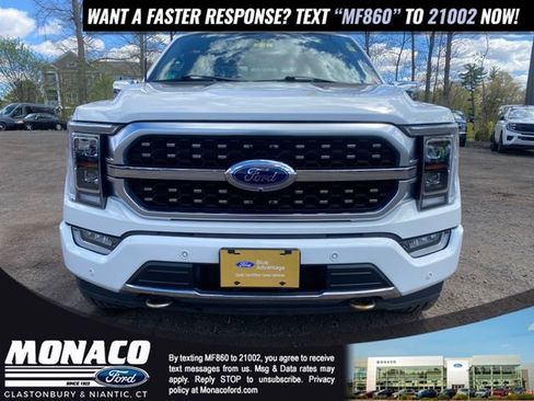 Certified 2023 Ford F150 Platinum w/ Equipment Group 701A High AWD/4WD image 3