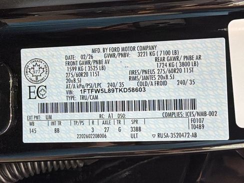 Used 2026 Ford F150 Lariat AWD/4WD image 42