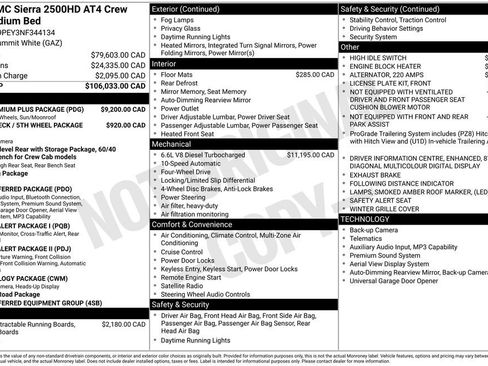 Used 2022 GMC Sierra 2500 AT4 w/ AT4 Premium Plus Package AWD/4WD image 4