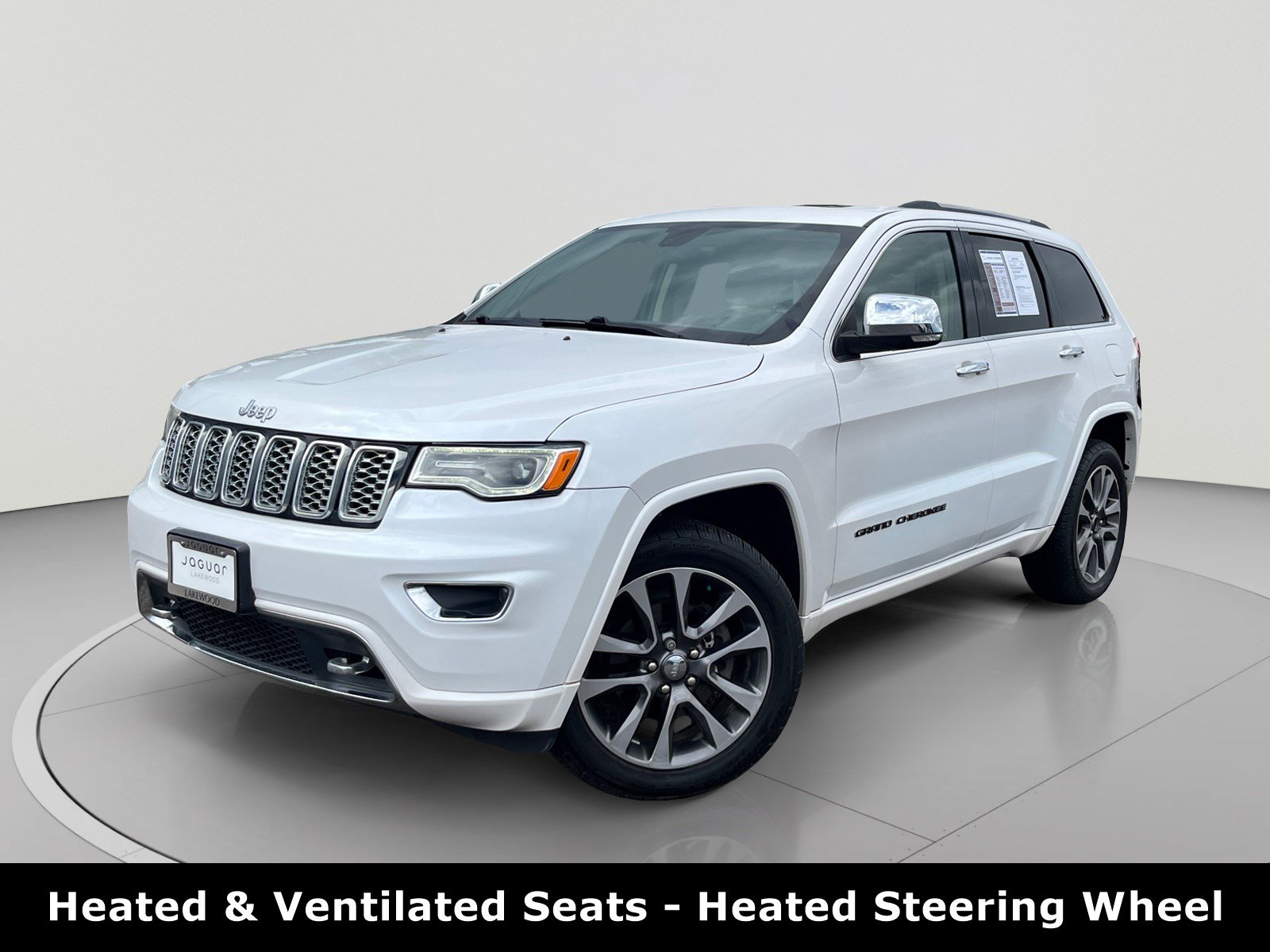 Used 2017 Jeep Grand Cherokee Overland AWD/4WD image 1