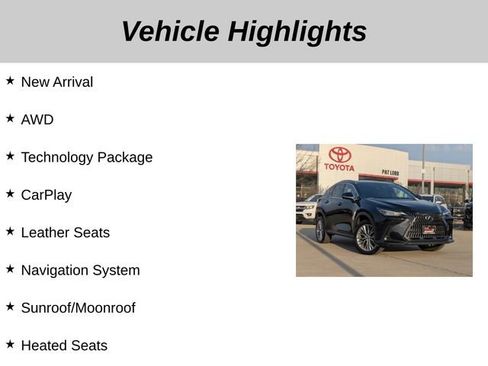 Used 2023 Lexus NX 300h AWD w/ Luxury Package image 5