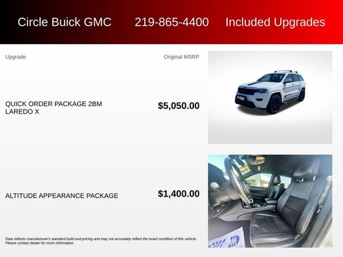 Used 2021 Jeep Grand Cherokee Laredo X AWD/4WD image 3