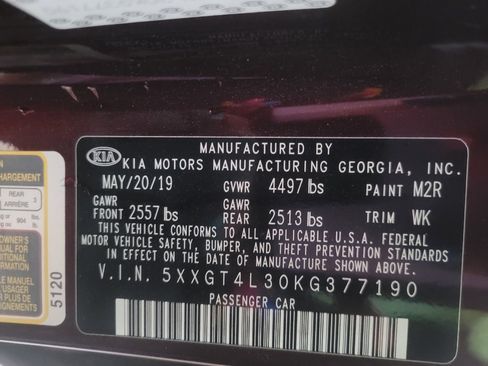 Used 2019 Kia Optima LX image 33