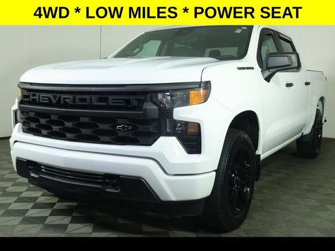 Used 2022 Chevrolet Silverado 1500 Custom w/ LPO, Dark Essentials Package image 1