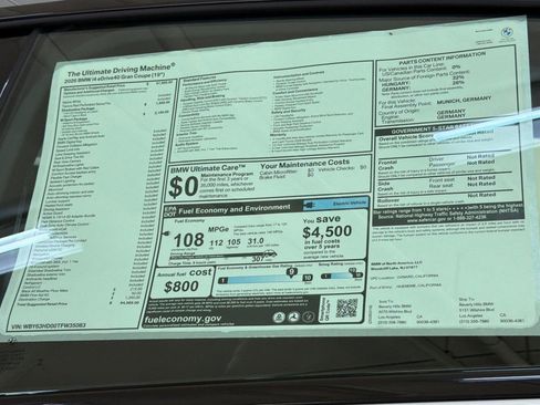 New 2026 BMW i4 eDrive40 w/ M Sport Package image 29