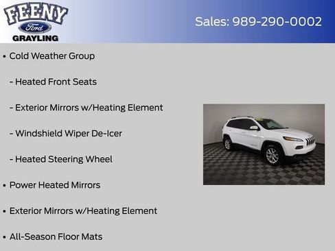 Used 2014 Jeep Cherokee Latitude w/ Cold Weather Group AWD/4WD image 8