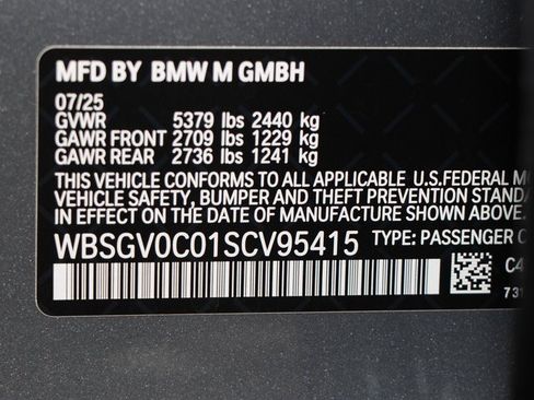 New 2025 BMW M8 Competition image 23