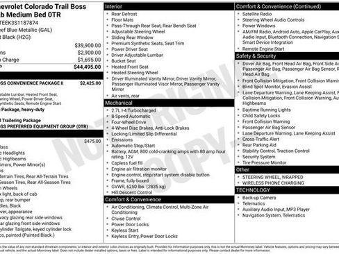 Used 2025 Chevrolet Colorado Trail Boss image 2