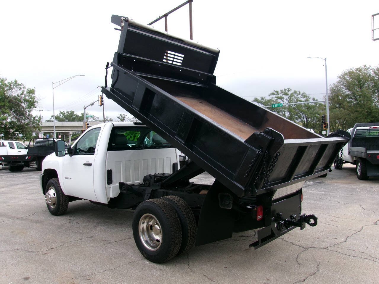 Used 2013 Chevrolet Silverado 3500 W/T w/ Snow Plow Prep Package AWD/4WD image 3