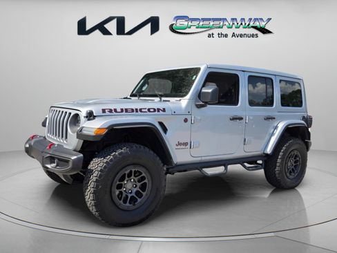 Used 2023 Jeep Wrangler Unlimited Rubicon w/ Xtreme 35 Tire Package AWD/4WD image 3