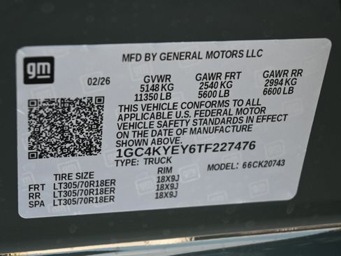 Used 2026 Chevrolet Silverado 2500 ZR2 w/ ZR2 Bison Edition AWD/4WD image 39