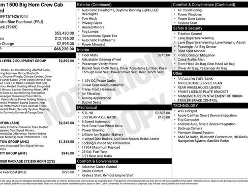 New 2026 RAM 1500 Big Horn AWD/4WD image 6