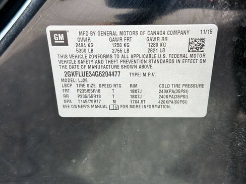 Used 2016 GMC Terrain SLT AWD/4WD image 39