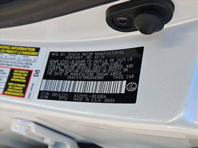 Used 2024 Lexus ES 300h w/ Accessory Package (Z2) FWD image 25