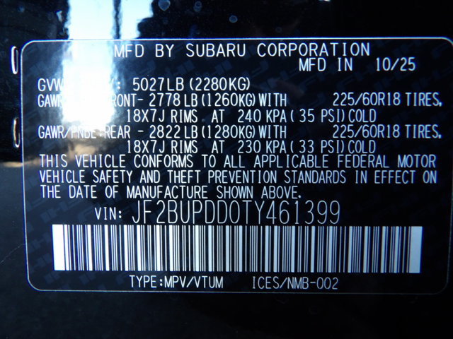 Used 2026 Subaru Outback Limited w/ Premium/Limited Package 2 AWD/4WD image 36