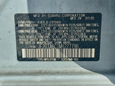 Used 2021 Subaru Crosstrek 2.0i AWD/4WD image 29