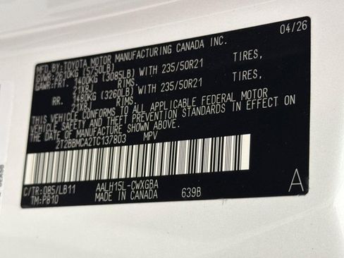 Certified 2026 Lexus RX 350 w/ Convenience Package AWD/4WD image 28