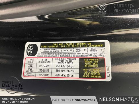 Certified 2025 MAZDA CX-90 3.3 Turbo w/ Select Package AWD/4WD image 57