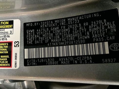 Used 2023 Toyota Camry XSE image 32