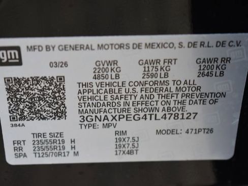 New 2026 Chevrolet Equinox LT w/ Convenience Package II AWD/4WD image 38