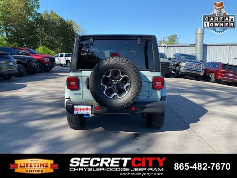 Used 2023 Jeep Wrangler Unlimited Rubicon 4xe w/ Steel Bumper Group AWD/4WD image 7