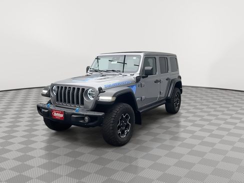 Used 2021 Jeep Wrangler Unlimited Rubicon 4xe w/ Steel Bumper Group image 39
