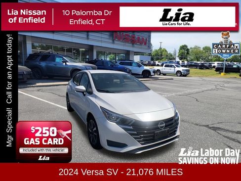 Used 2024 Nissan Versa SV w/ Trunk Package FWD image 1