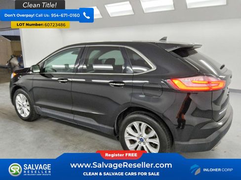 Used 2022 Ford Edge Titanium w/ Equipment Group 301A AWD/4WD image 3