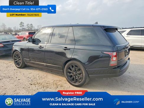 Used 2016 Land Rover Range Rover HSE image 3