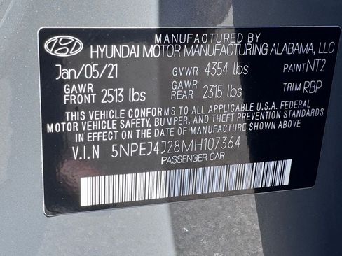 Used 2021 Hyundai Sonata SEL Plus w/ Tech Package FWD image 39