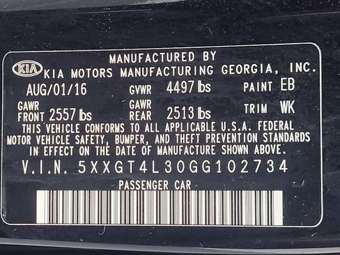 Used 2016 Kia Optima LX FWD image 33