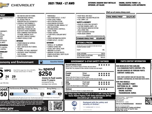 Used 2021 Chevrolet Trax LT image 4