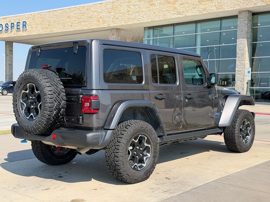Used 2022 Jeep Wrangler Unlimited Rubicon 4xe w/ Steel Bumper Group AWD/4WD image 20