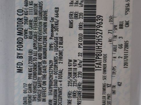 Certified 2017 Ford Mustang Premium image 28