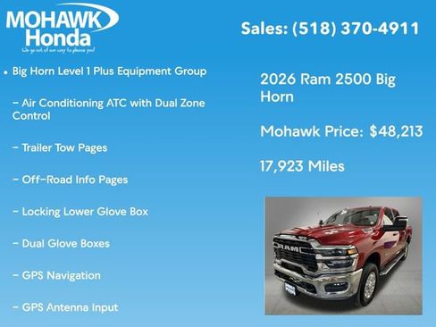 Used 2026 RAM 2500 Big Horn AWD/4WD image 21