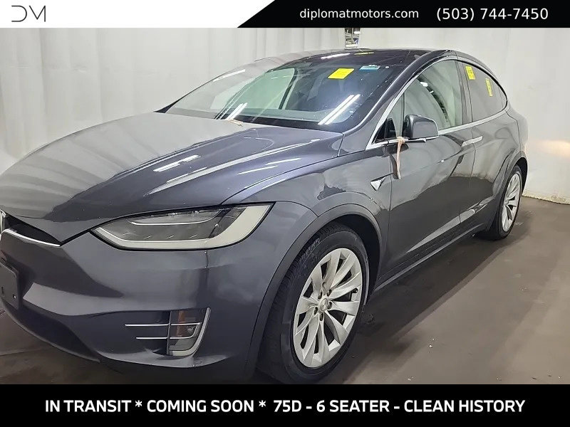 Used 2017 Tesla Model X 75D AWD/4WD image 1