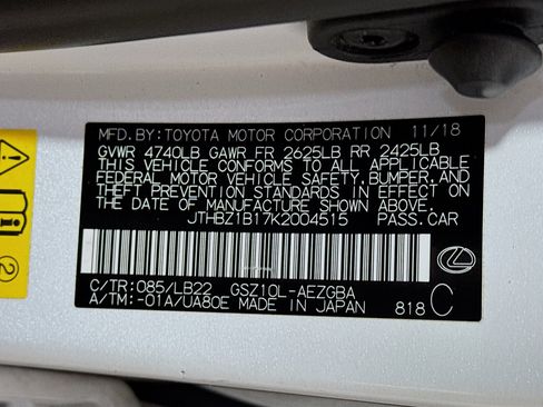 Used 2019 Lexus ES 350 w/ Accessory Package 2 FWD image 29