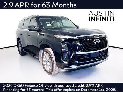 New 2026 INFINITI QX80 Pure w/ Cargo Package