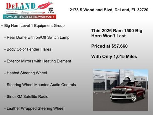 New 2026 RAM 1500 Big Horn image 18