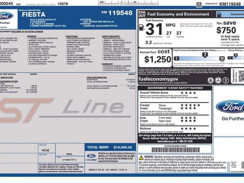Used 2019 Ford Fiesta ST-Line image 17