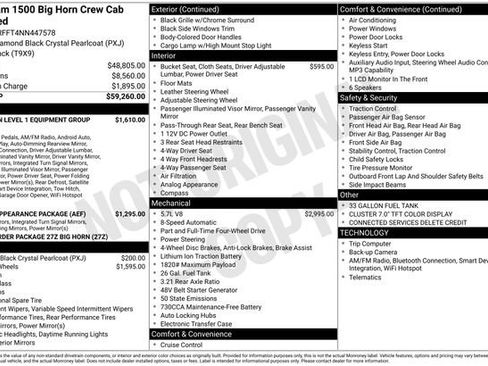 Used 2022 RAM 1500 Big Horn image 15