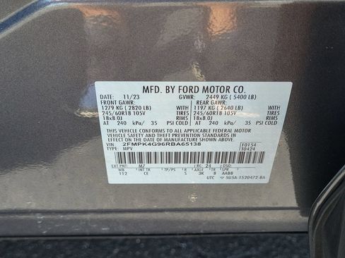 Certified 2024 Ford Edge SE AWD/4WD image 27