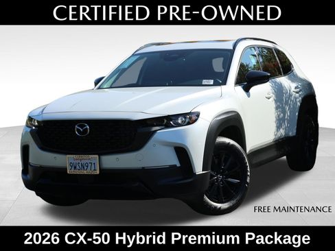 Certified 2026 MAZDA CX-50 AWD 2.5 Hybrid w/ Weather Package image 1